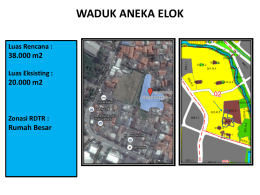 Waduk Aneka Elok Jakarta Timur