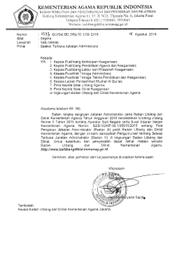 - Badan Litbang dan Diklat