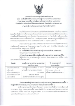 ทักษะ และสมรรถนะครั้งที่ 1 - สำนักงานสาธารณสุขจังหวัดนครศรีธรรมราช