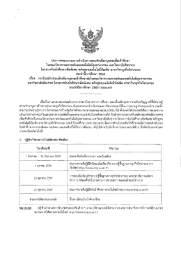 ประกาศ รับ สมัคร - คณะวิศวกรรมศาสตร์และเทคโนโลยีอุตสาหกรรม