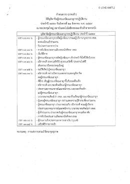 ส่วนบริหารทรัพยากรบุคคล ขอประชาสัมพันธ์กำหนดการ (ภาคเช้า)