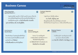 Page 1 s - TTT LADE IR_AUEAIC Business Canvas || 5pEnHงUsE