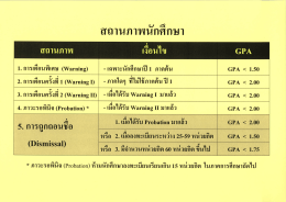 การเตือน การตกออก