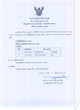 หลักสูตร MT - คณะพัฒนาทรัพยากรมนุษย์