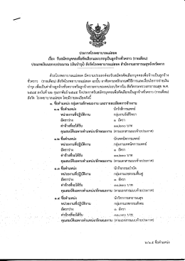 ประกาศรับสมัครลูกจ้างชั่วคราว