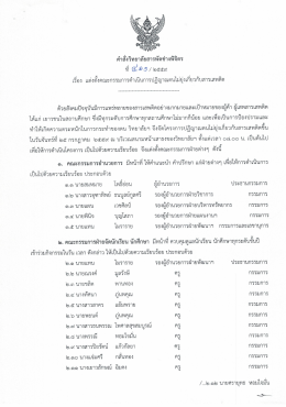 คำสั่ง - วิทยาลัยสารพัดช่างพิจิตร