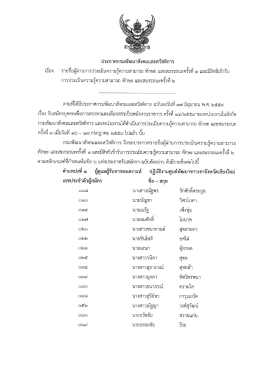 เอกสารประกาศรับสมัครงาน - กรมพัฒนาสังคมและสวัสดิการ