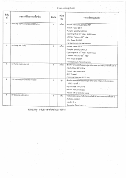 Specifications