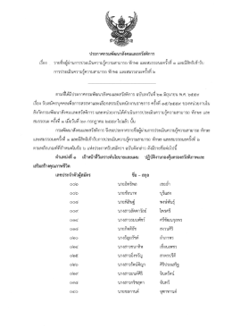 เอกสารประกาศรับสมัครงาน - กรมพัฒนาสังคมและสวัสดิการ