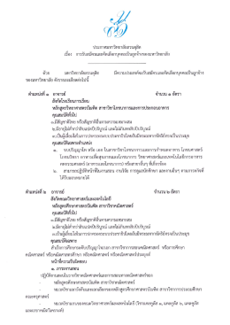 ประกาศ - มหาวิทยาลัยราชภัฏสวนดุสิต