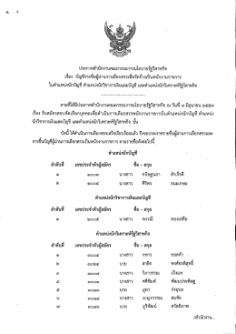 ประกาศ สคร. ตำแหน่งนักวิชาการเงินและบัญชี และตำแหน่งนักวิเคราะห์