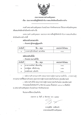 ประกาศ - ตำบล พิกุล ออก