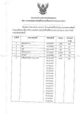 ประกาศองค์การบริหารส่วนตำบลดงกลาง เรื่อง การขายทอดตลาดพัสดุที่ชำรุด