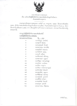 ตำแหน่งพนักงานธุรการ