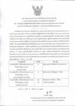 เรื่อง มหาวิทยาลัยเทคโนโลยีราชมงคลกรุงเทพ