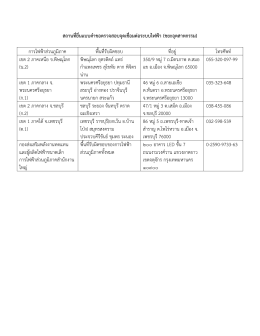 สถานที่ยื่นแบบคาขอตรวจสอบจุดเชื่อมต่อระบบไ