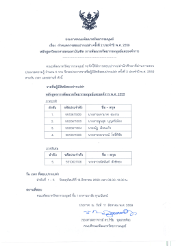 หลักสูตร HROD - คณะพัฒนาทรัพยากรมนุษย์