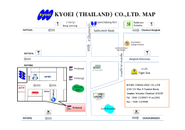 KYOEI (THAILAND) CO.,LTD. MAP