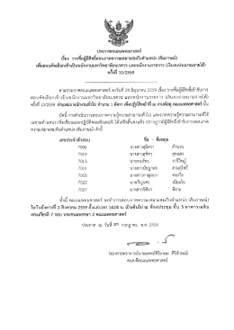 2262_ประกาศสอบสัมภาษณ์ 10-59 พนักงานทั่วไป พัสดุ