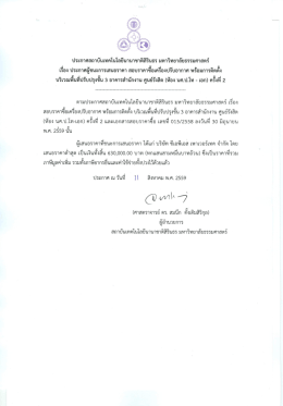 ประกาศผู้ชนะการเสนอราคา สอบราคาซื้อเครื่องปรับอากาศ พร้อมการติดตั้ง