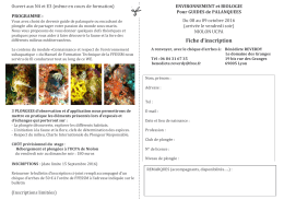 "Guide de palanqu&eacute;e" le 8