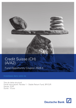 Credit Suisse (CH) (A/A2)