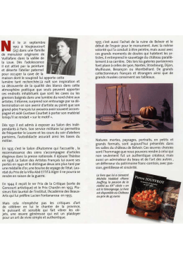Pierre Jouffroy biographie - Fédération nationale des routes