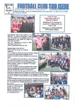 Journal du mois de juin 2016 - N° 6