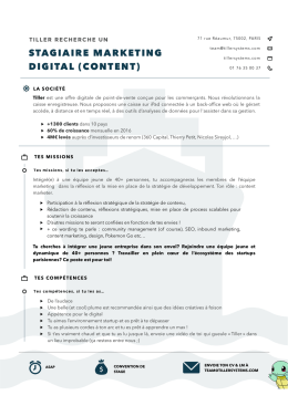 Voir la fiche de poste