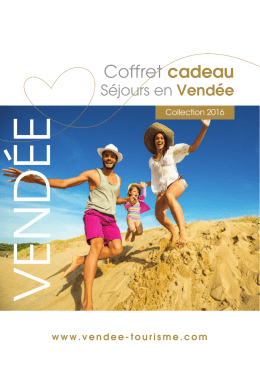 Coffret cadeau - Vendée Tourisme