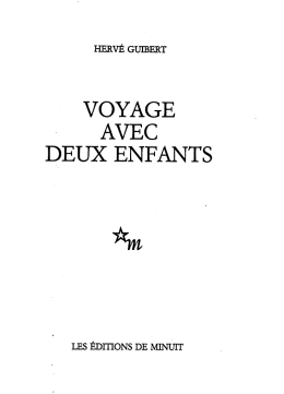 Les premières pages - Editions de Minuit