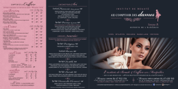 Découvrir nos tarifs - Au comptoir des dames