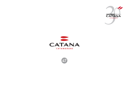 Brochure catana 47 - Catana Catamarans