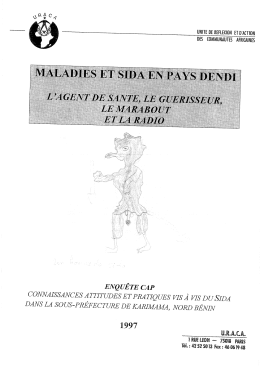 Page 1 UNITE DE REFLEXION EI D`ACTION DES C0MMUNAUTES