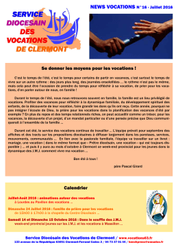 New`s Vocations n°16