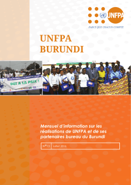 French - UNFPA Burundi