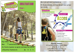 Carte d`anniversaire Escattes Aventure à télécharger