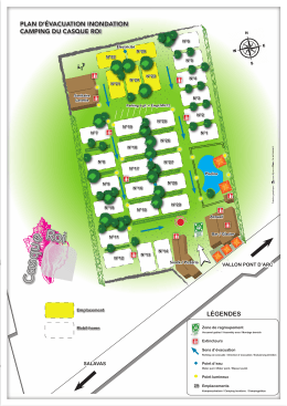 Visualiser le plan du camping - Camping du Casque Roi