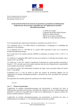 Projet d`arrêté préfectoral - format : PDF - 0,07 Mb