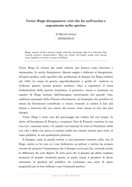 Victor Hugo disegnatore: «ciò che ho nell`occhio e