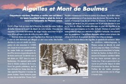 Balade Aiguilles et Mont de Baulmes, livre Jura de combes en crêts