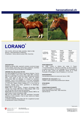 lorano - Agroscope
