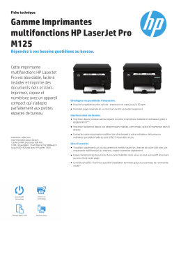 Gamme Imprimantes multifonctions HP LaserJet Pro