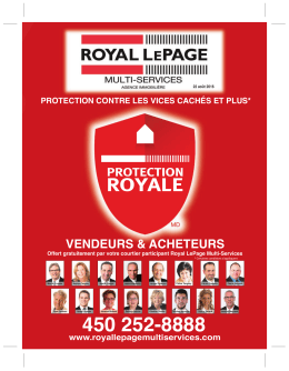 résidentiel - Royal LePage Multi