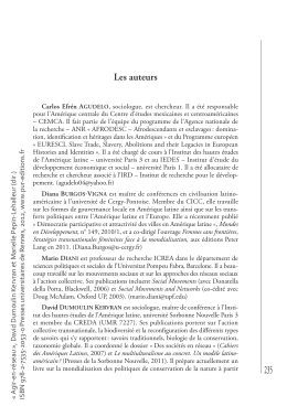 Les auteurs (Fichier pdf, 685 Ko) - Presses Universitaires de Rennes