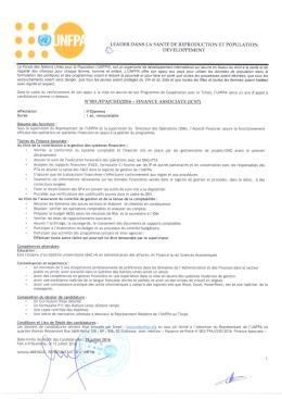 Page 1 LEADER DANS LA SANTE DE REPRODUCTION ET