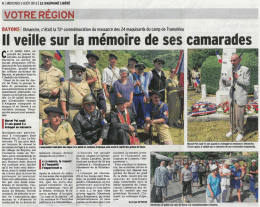 2016 08 03 La Provence Bayons