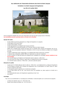 programme détaillé - Association Bretonne des Amis de Saint