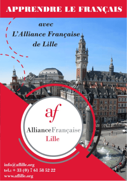 Les Cours de Groupe - Alliance française de Lille