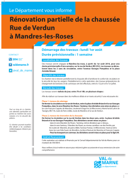 Lettre Info Travaux aux riverains -Mandres - RD 252 - Val-de